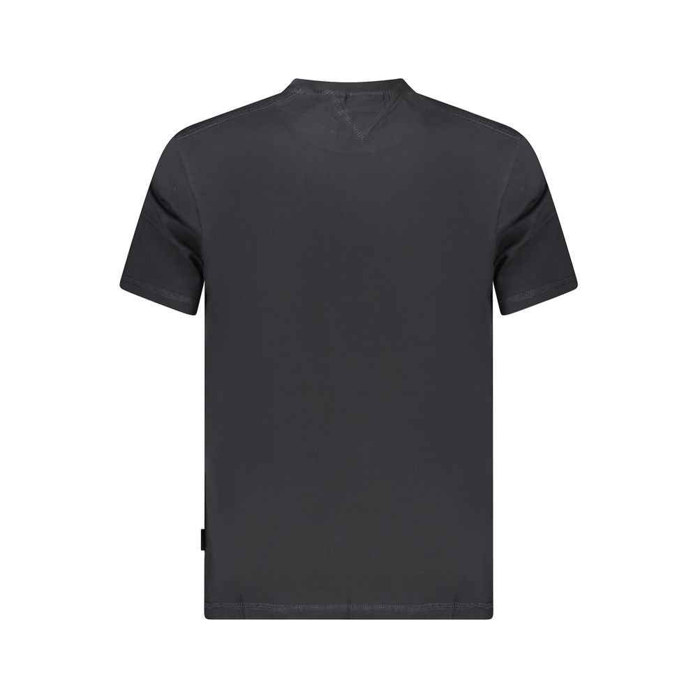 Napapijri Black Cotton Men T-Shirt