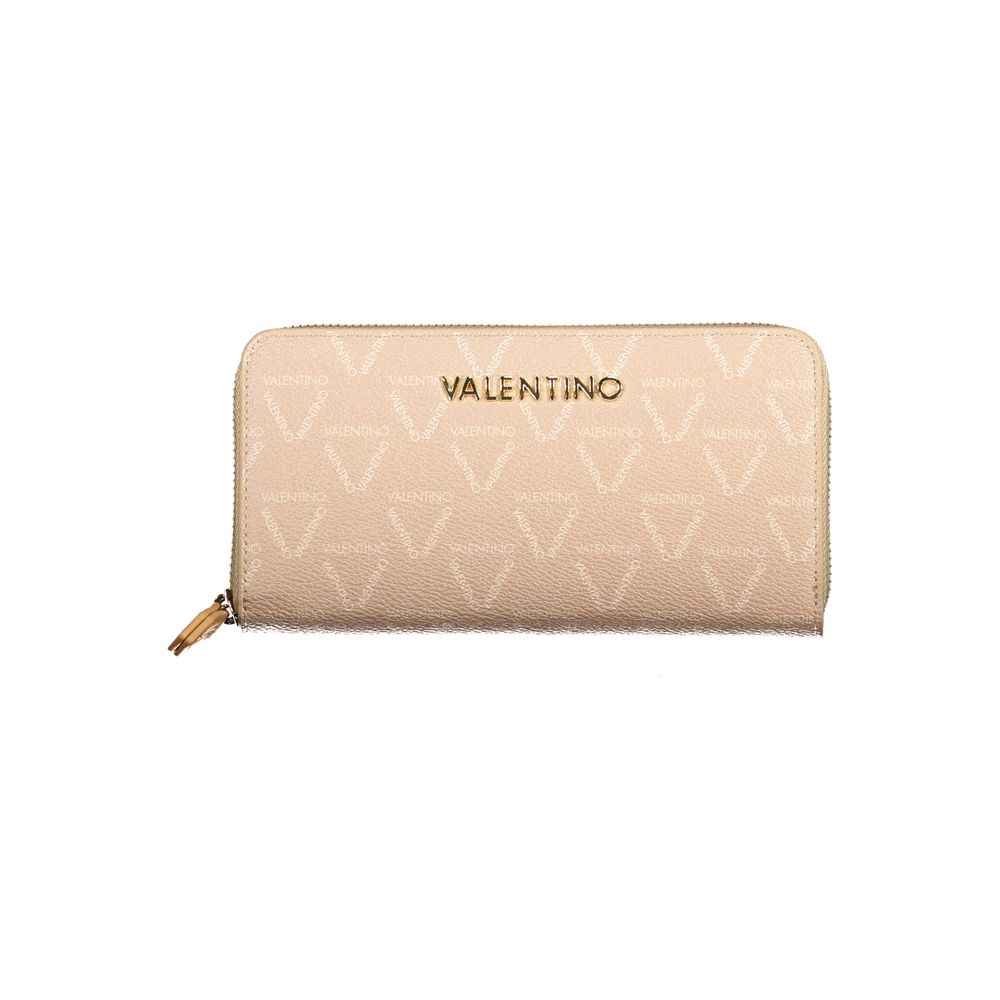 Mario Valentino Beige Polyethylene Wallet