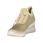 Laura Biagiotti Beige Polyester Women Sneaker