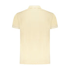 Cavalli Class Beige Cotton Men Polo Shirt