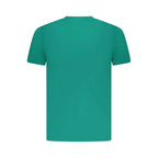 Cavalli Class Green Cotton Men T-Shirt