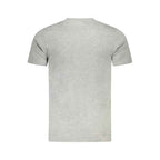 Cavalli Class Gray Cotton Men T-Shirt