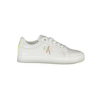 Calvin Klein White Leather Women Sneaker