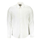 North Sails White Cotton Men Shirt