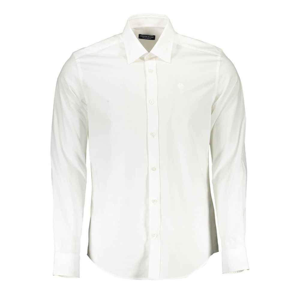 North Sails White Cotton Men Shirt