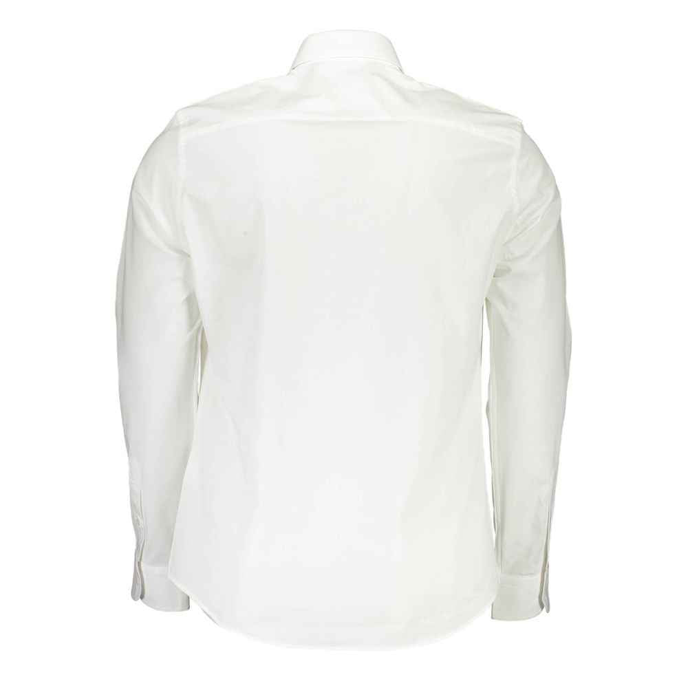 North Sails White Cotton Men Shirt
