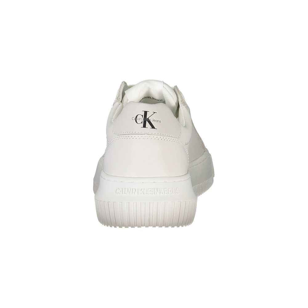 Calvin Klein White Polyester Women Sneaker