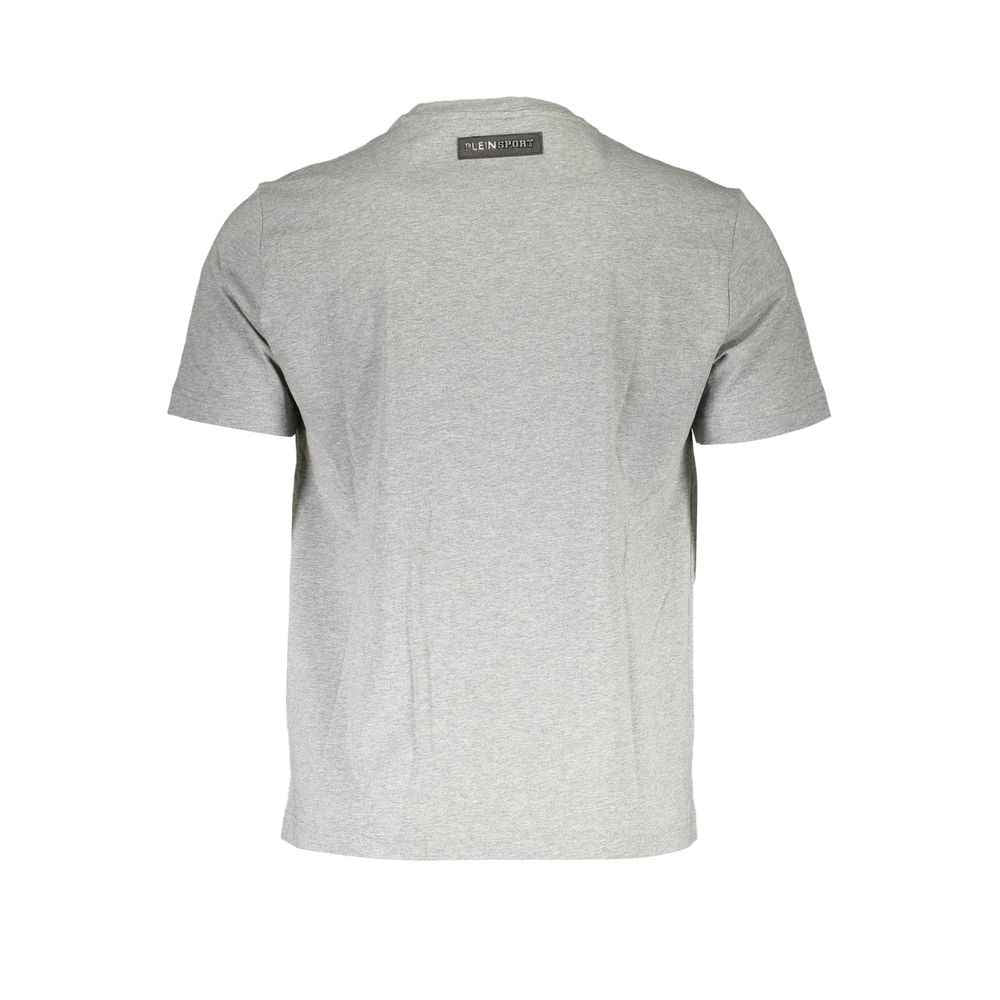 Plein Sport Brown Cotton Men T-Shirt