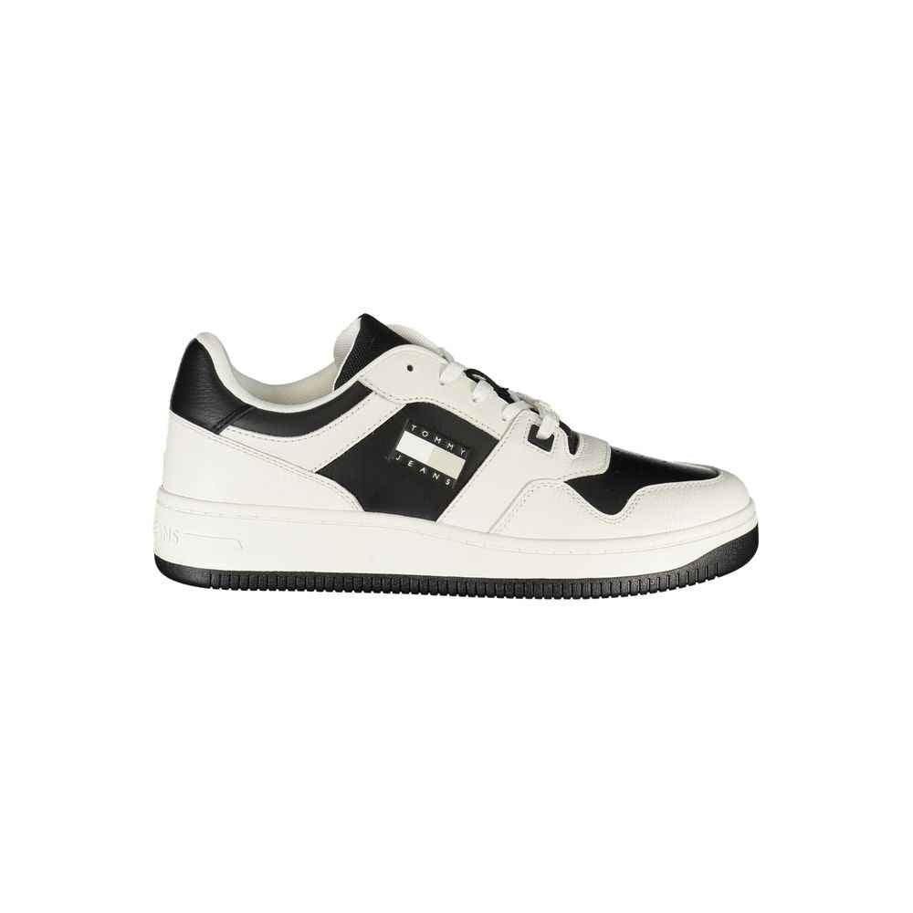 Tommy Hilfiger White Leather Mens Sneaker