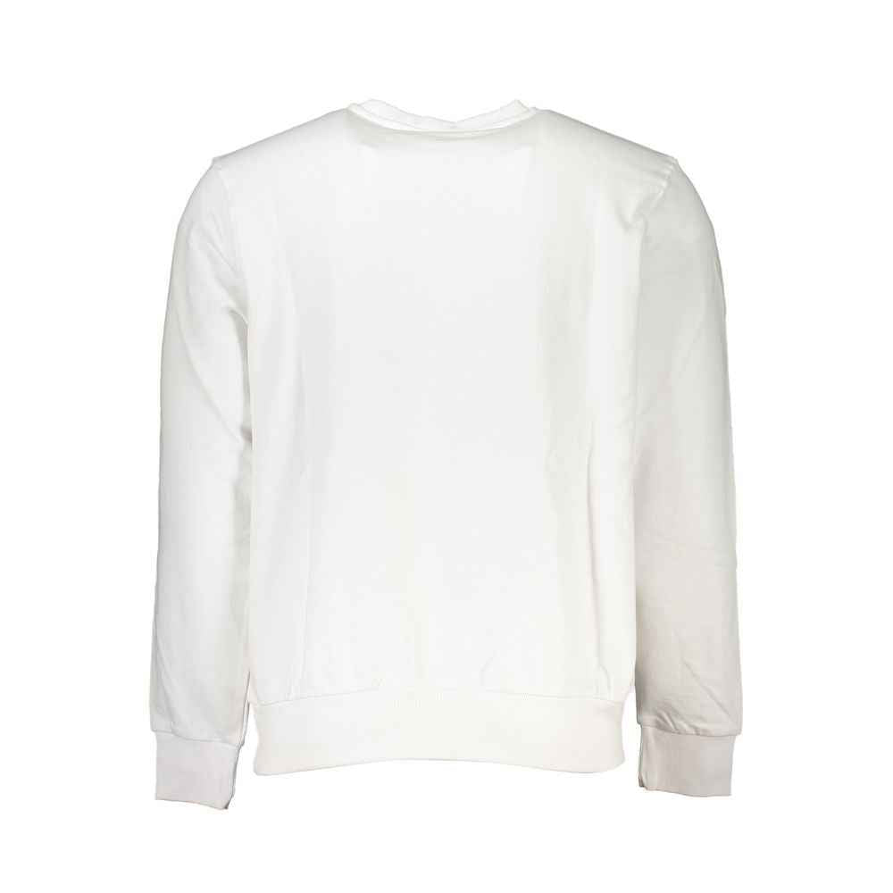 North Sails White Cotton Men Sweater