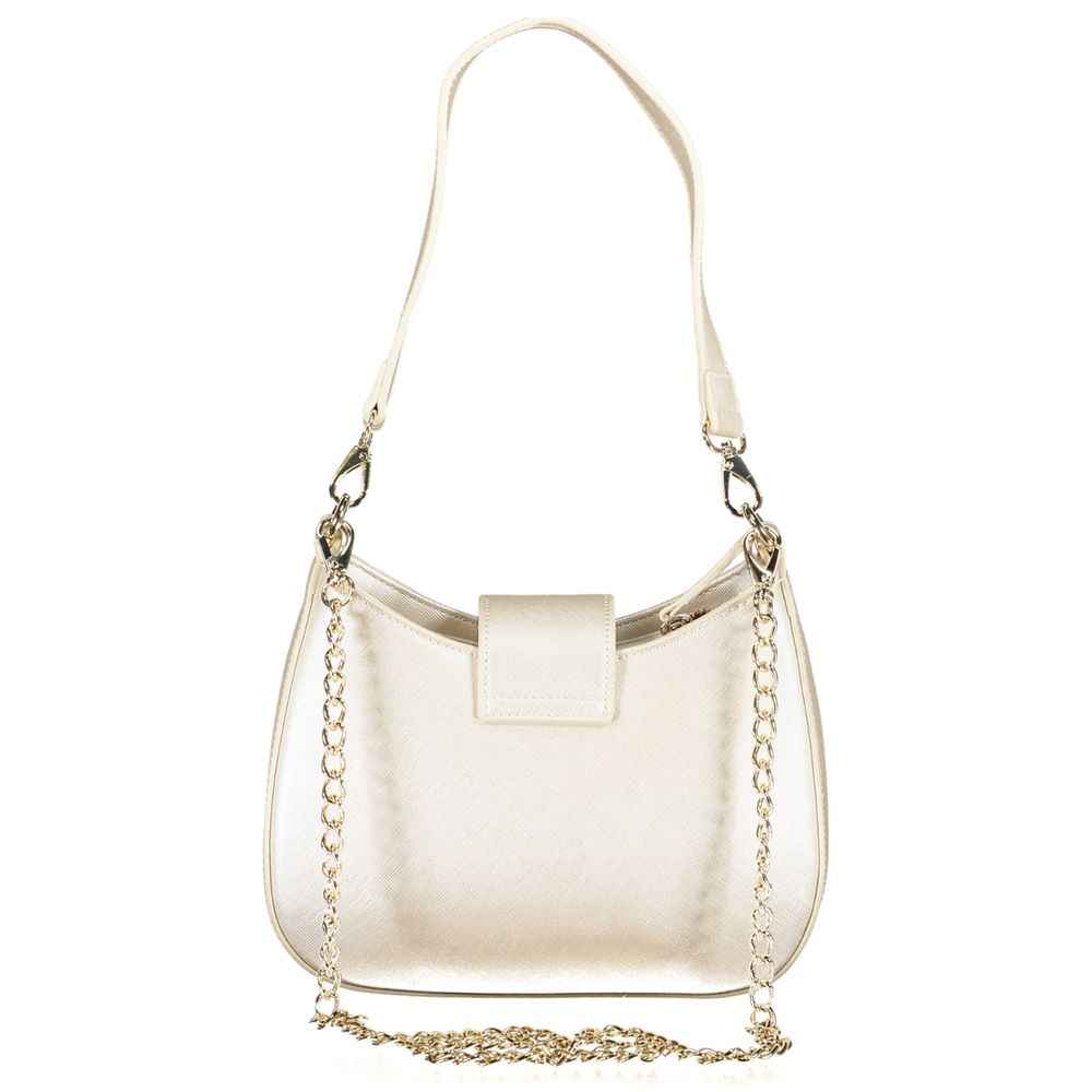 Mario Valentino Silver Polyethylene Women Handbag