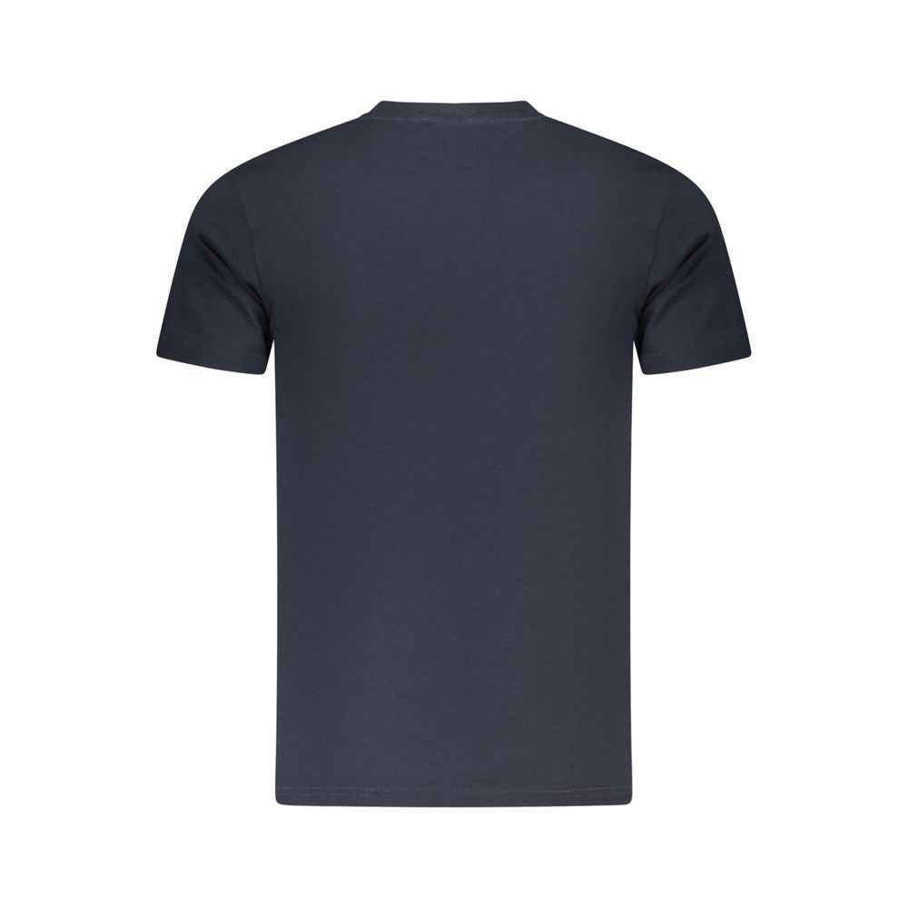 Cavalli Class Blue Cotton Men T-Shirt