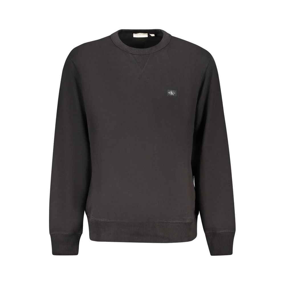 Calvin Klein Black Cotton Men Sweater