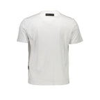 Plein Sport White Cotton Men T-Shirt
