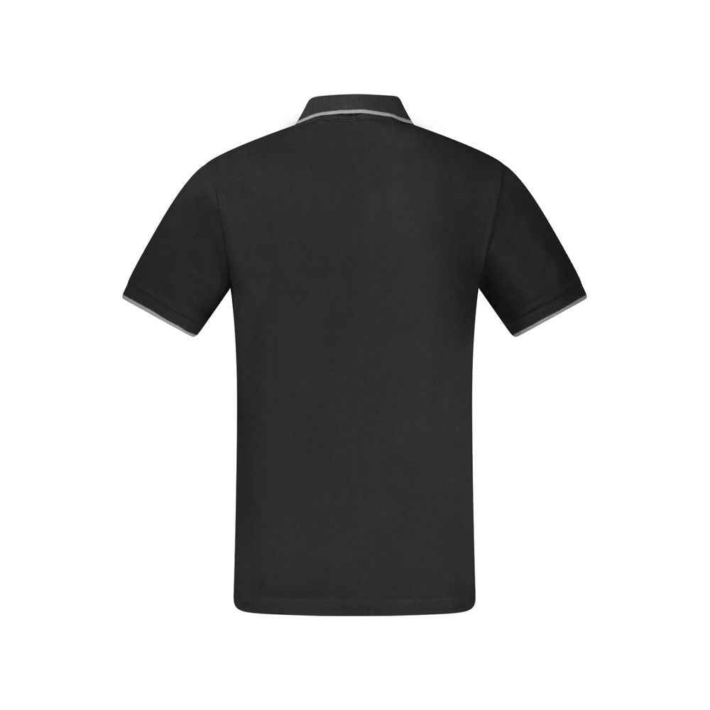 Hugo Boss Black Cotton Polo Shirt