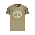Timberland Green Cotton T-Shirt