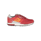Napapijri Red Leather Men Sneaker