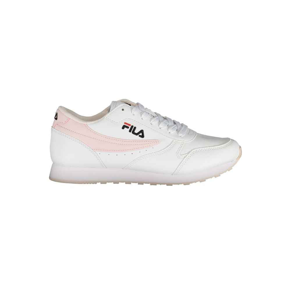 Fila White Synthetic Women Sneaker
