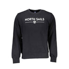 North Sails Black Cotton Men Sweater