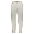 Calvin Klein White Cotton Men's Jeans