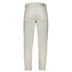Calvin Klein White Cotton Men's Jeans