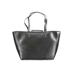 Calvin Klein Black Recycled Polyester Women Handbag