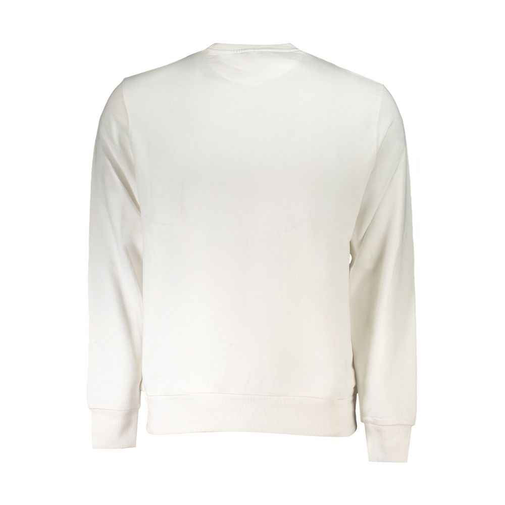 North Sails White Cotton Men Sweater