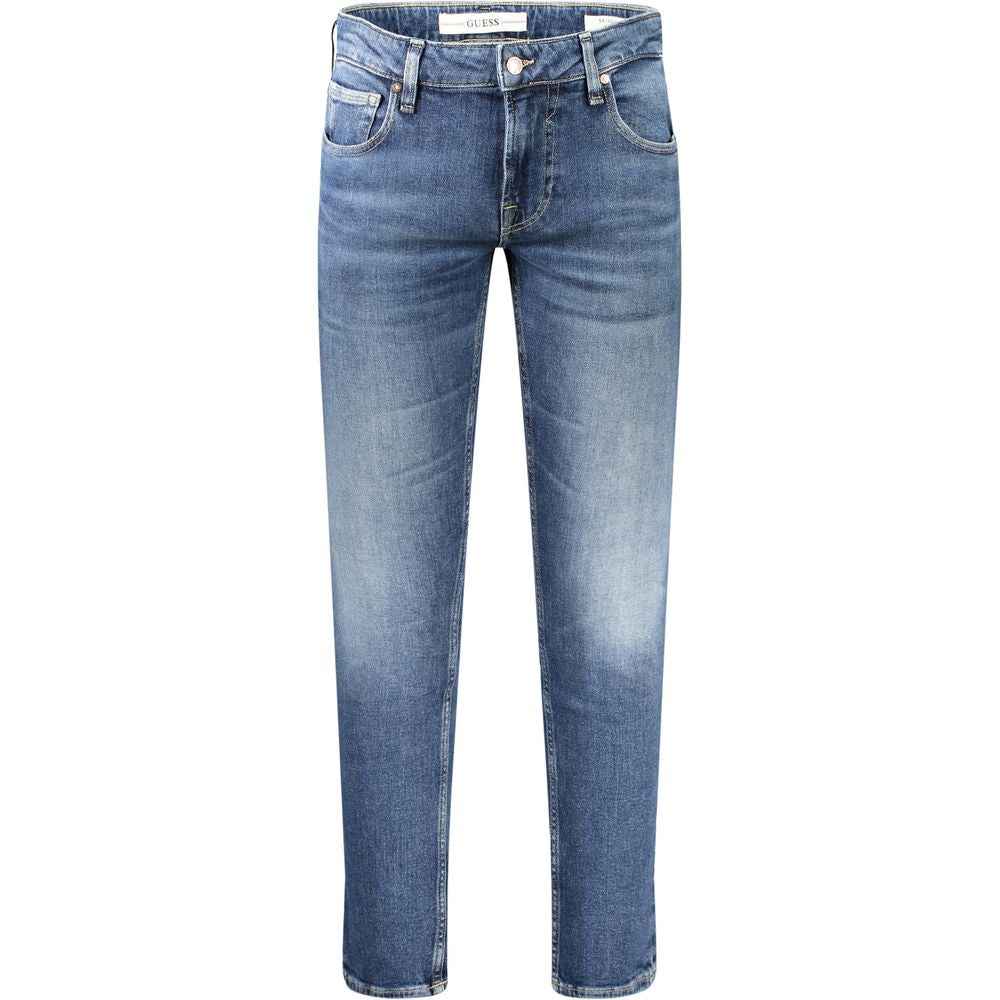Guess Jeans Blue Cotton Jeans Denim