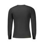 Cavalli Class Black Viscose Sweatshirt