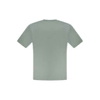 North Sails Green Cotton Men T-Shirt