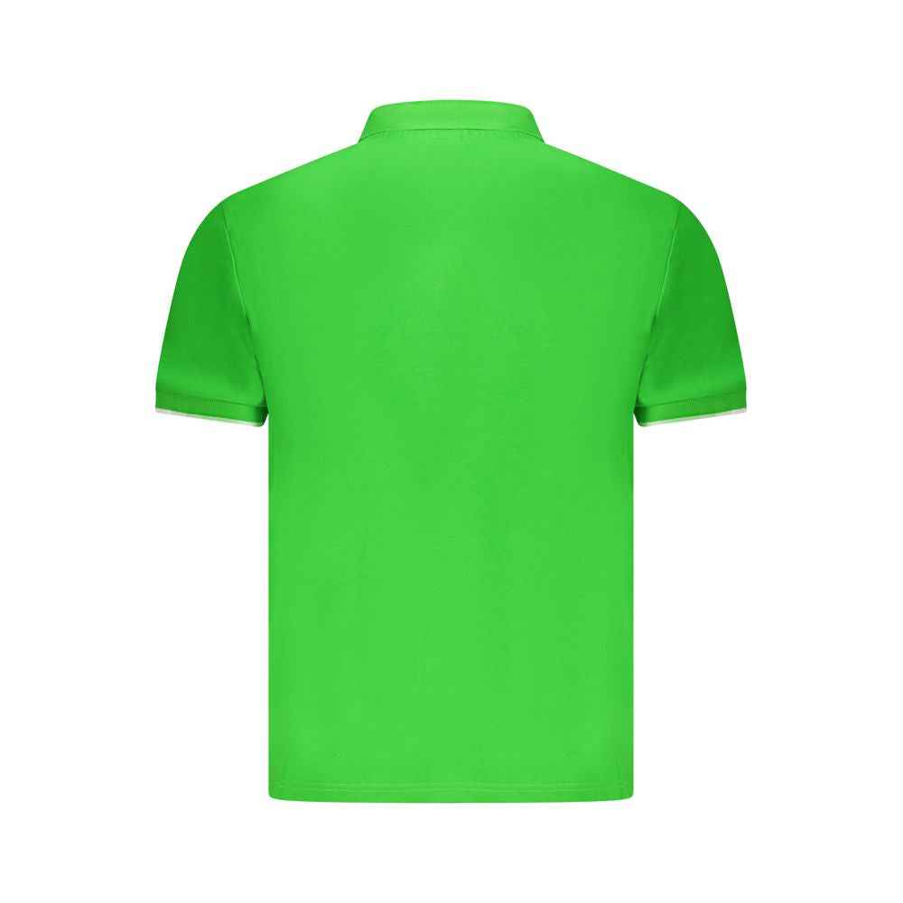 North Sails Green Cotton Men Polo Shirt