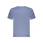 North Sails Blue Cotton Men T-Shirt