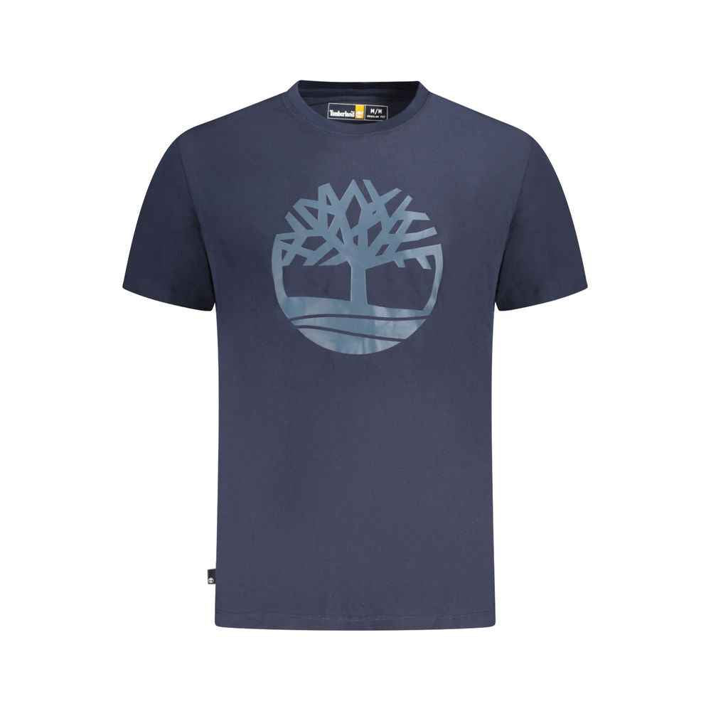 Timberland Blue Cotton T-Shirt