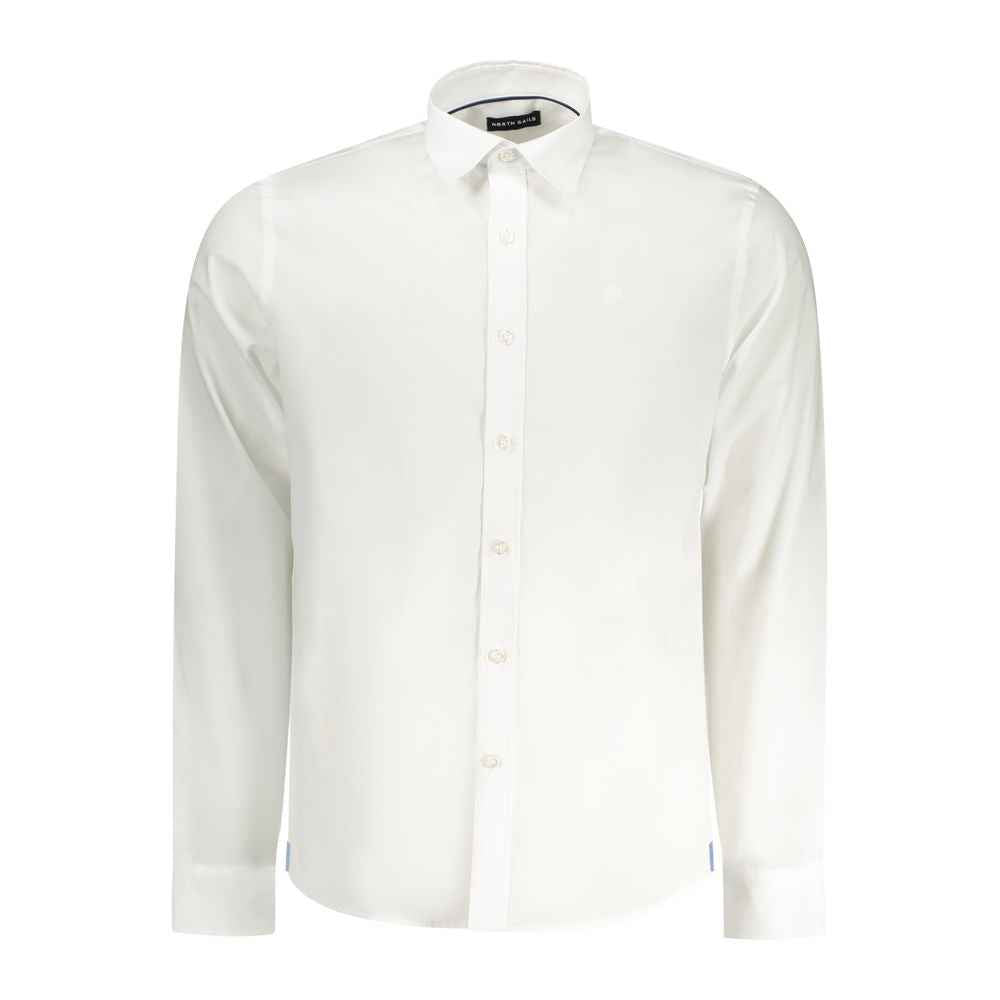 North Sails White Cotton Men Shirt