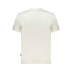 Napapijri White Cotton Men T-Shirt