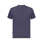 Napapijri Blue Organic Cotton Men T-Shirt