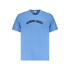 Calvin Klein Light Blue Cotton Men T-Shirt