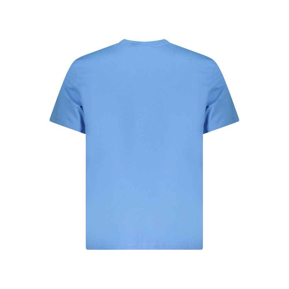 Calvin Klein Light Blue Cotton Men T-Shirt