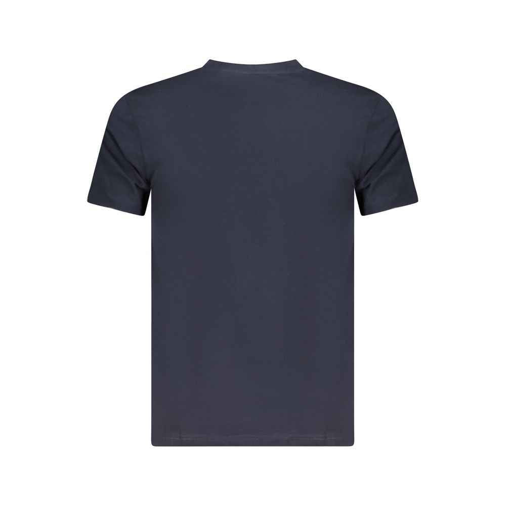 Cavalli Class Blue Cotton Men T-Shirt