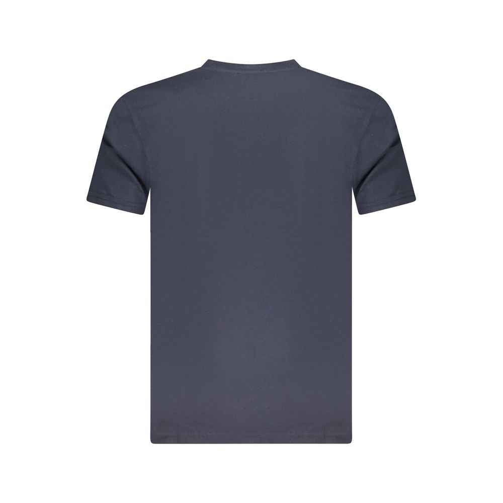 Cavalli Class Blue Cotton Men T-Shirt
