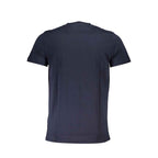 Cavalli Class Blue Cotton Men T-Shirt
