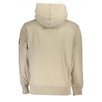 Calvin Klein Beige Cotton Men's Sweatshirt