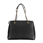 Mario Valentino Black Polyethylene Women Handbag
