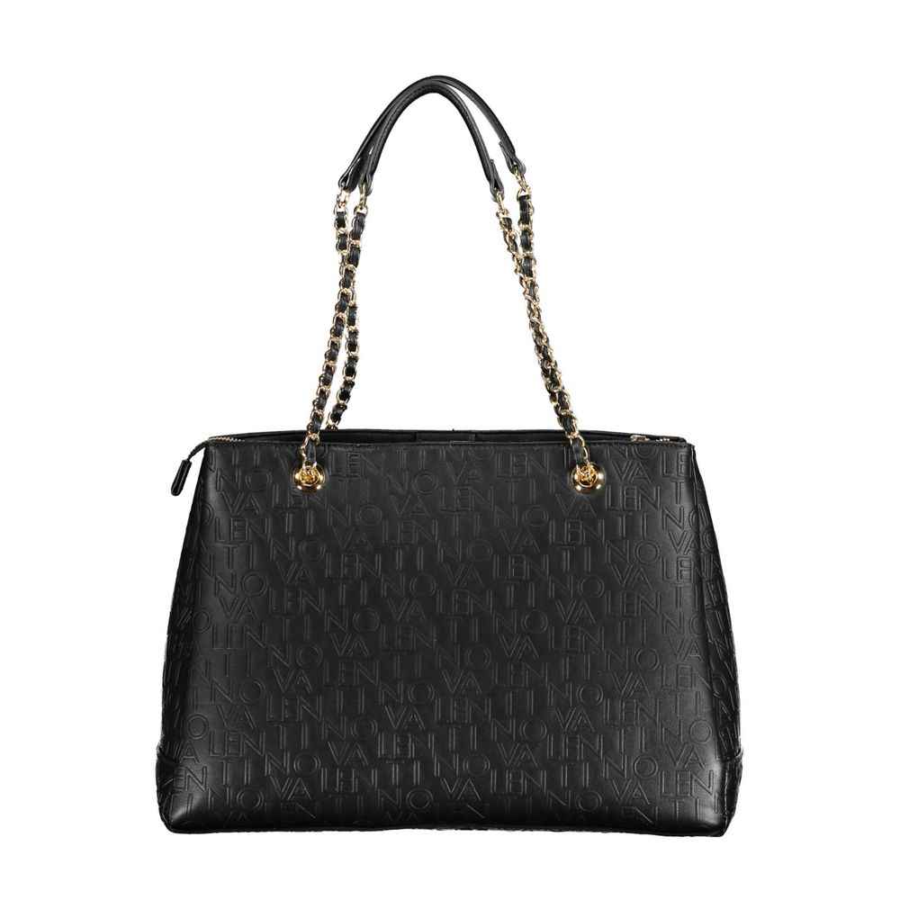 Mario Valentino Black Polyethylene Women Handbag