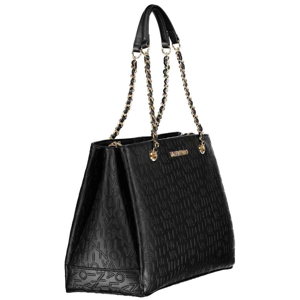 Mario Valentino Black Polyethylene Women Handbag