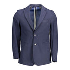 Gant Blue Cotton Men Jacket