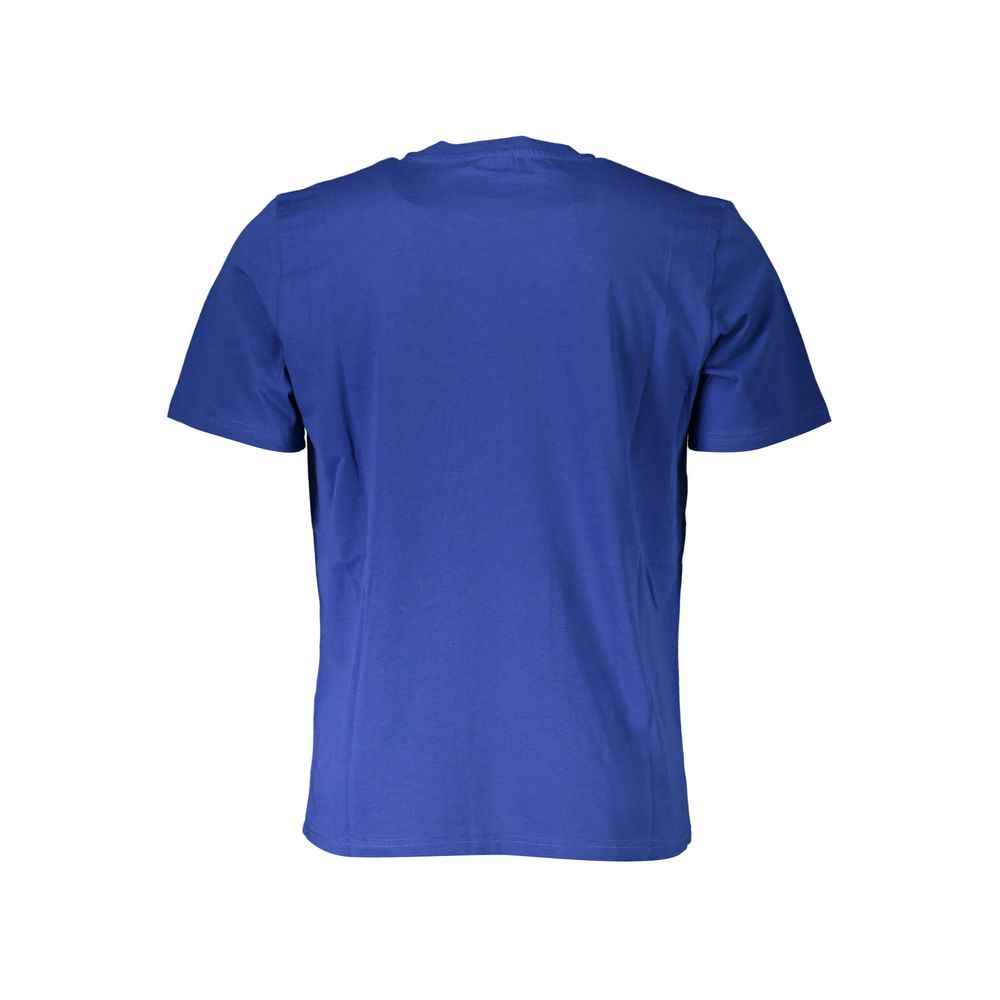 North Sails Blue Cotton Men T-Shirt