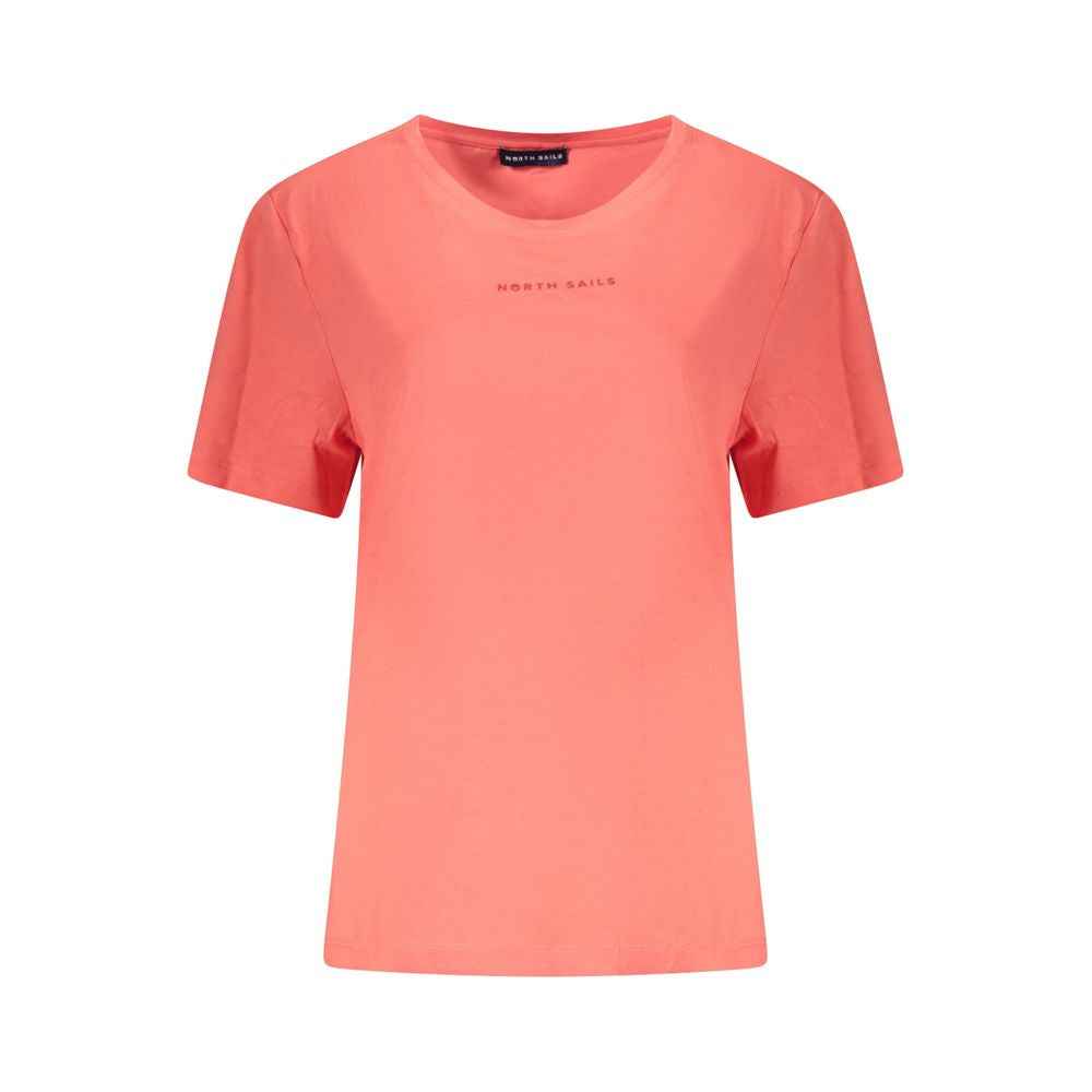 North Sails Pink Cotton Women T-Shirt