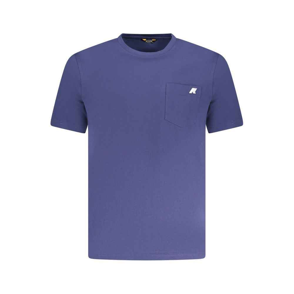 K-WAY Blue Cotton T-Shirt