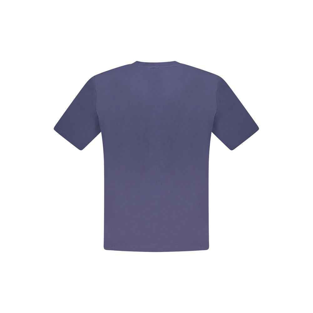North Sails Blue Cotton Men T-Shirt